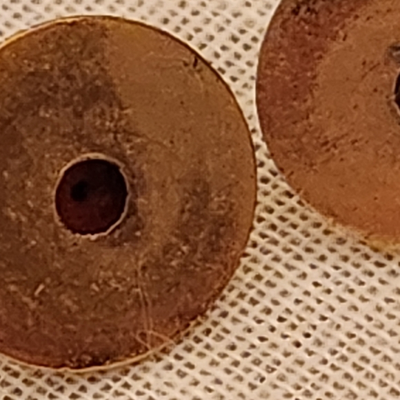 Vintage Faux Ruby and Diamond Stud-Dangle Earrings - Picture 16 of 17